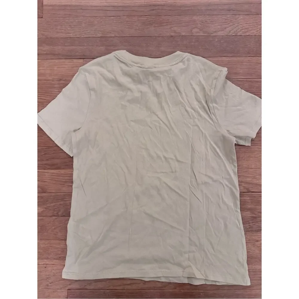 NWT Forever 21 Women's Sage Crew Neck Knit Short Sleeve Top - Size XS  b20